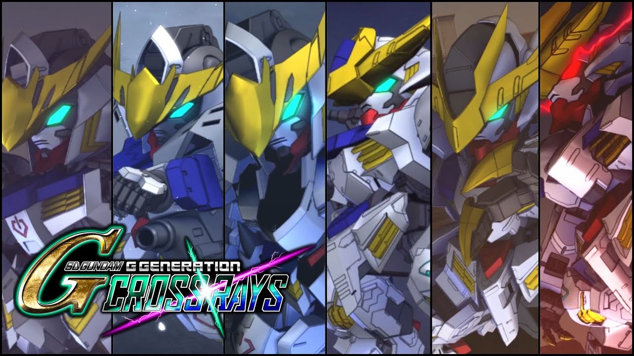 Gundam Barbatos All Forms & Attacks | Cross Rays
