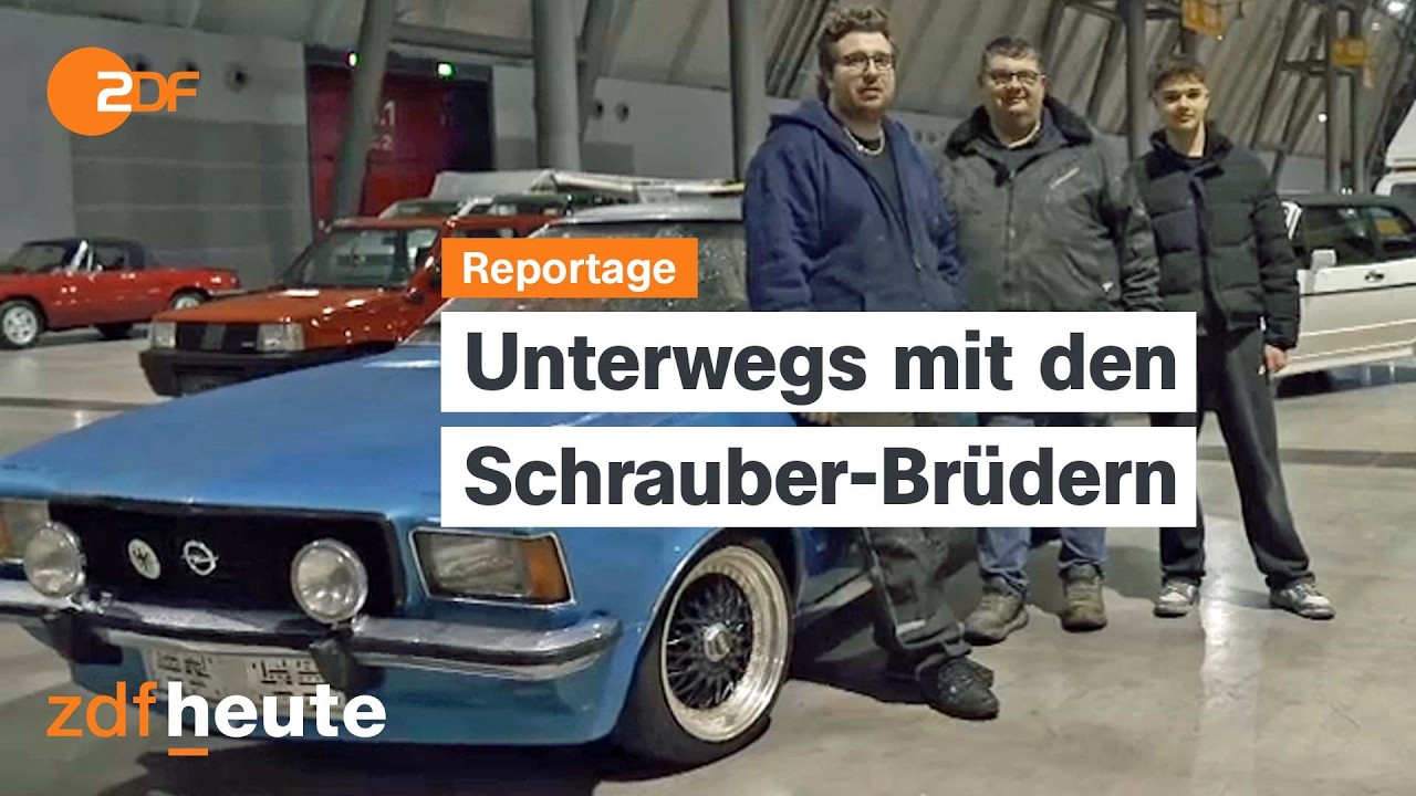 Leidenschaftliche Autoschrauber: Wie zwei Brüder Oldtimer retten | Reportage