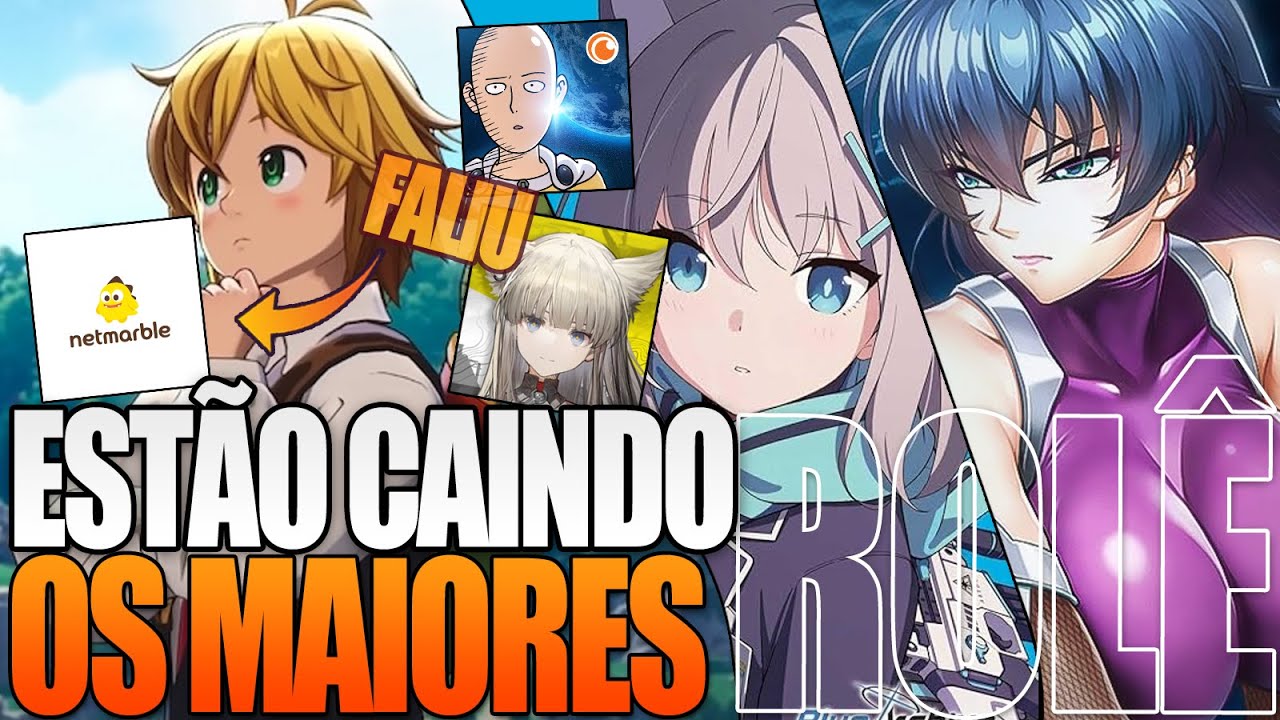 ROLÊ DOS GACHAS | BETAS Chegando, LANÇAMENTOS adiados, STEAM Abraçando os Gachas, 7ds ORIGINS FALIU?