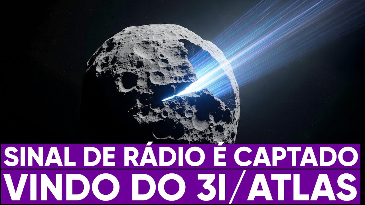 Objeto 3I/ATLAS emite primeiro sinal de r&aacute;dio