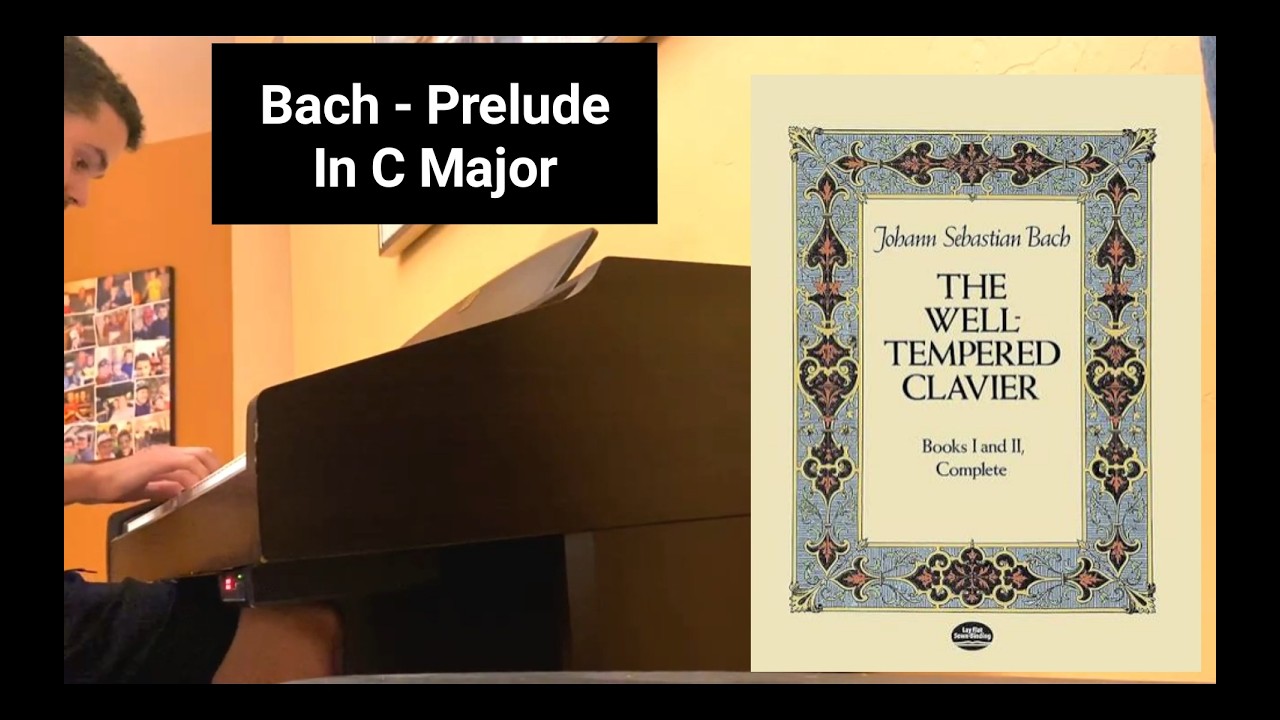 Playing Prelude In C Major On My Piano