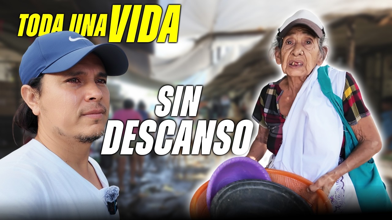 Así es el TRABAJO de los ANCIANOS en EL SALVADOR, Ya no aguanta trabajar MAS pero siguen trabajando