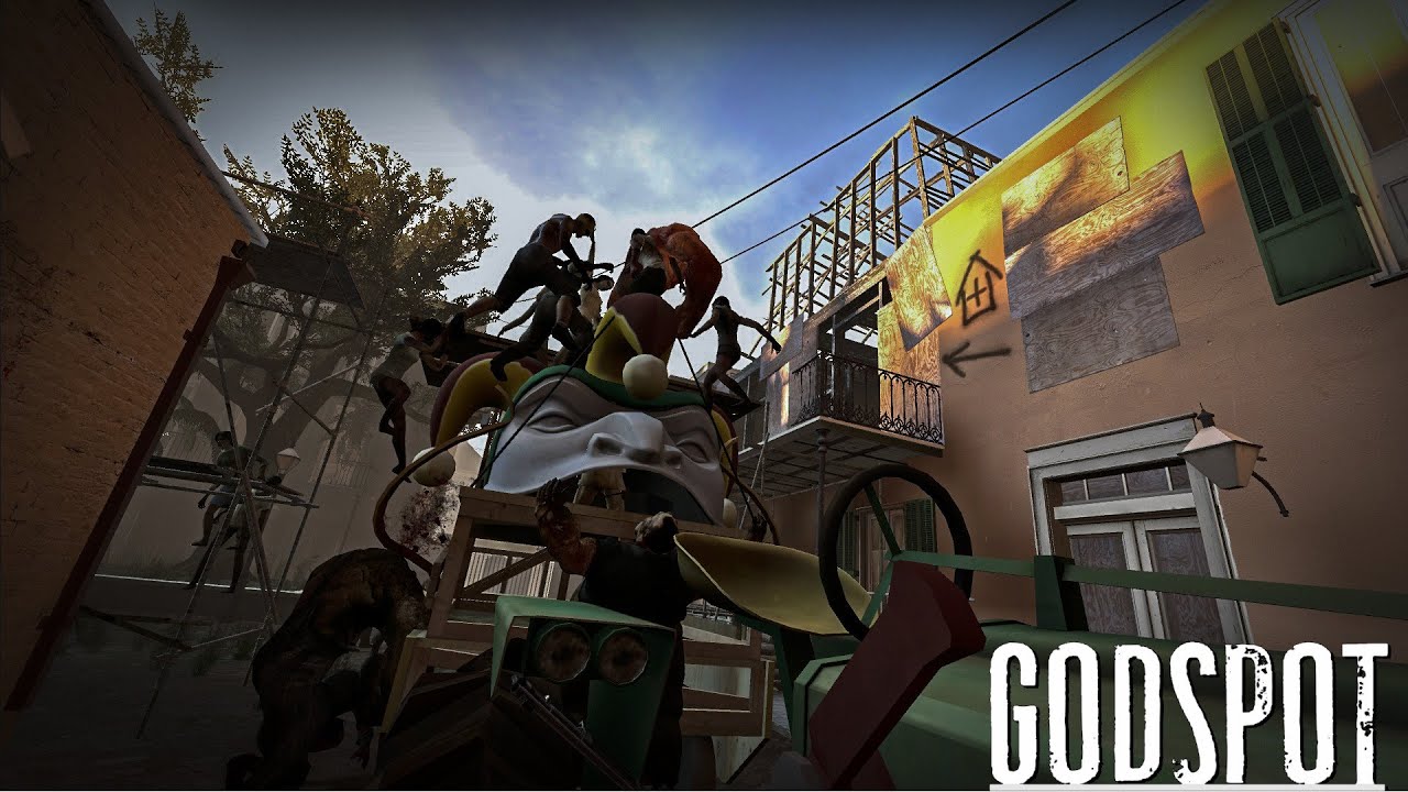 [L4D2 Survival Glitch] Godspot on The Parish - Float