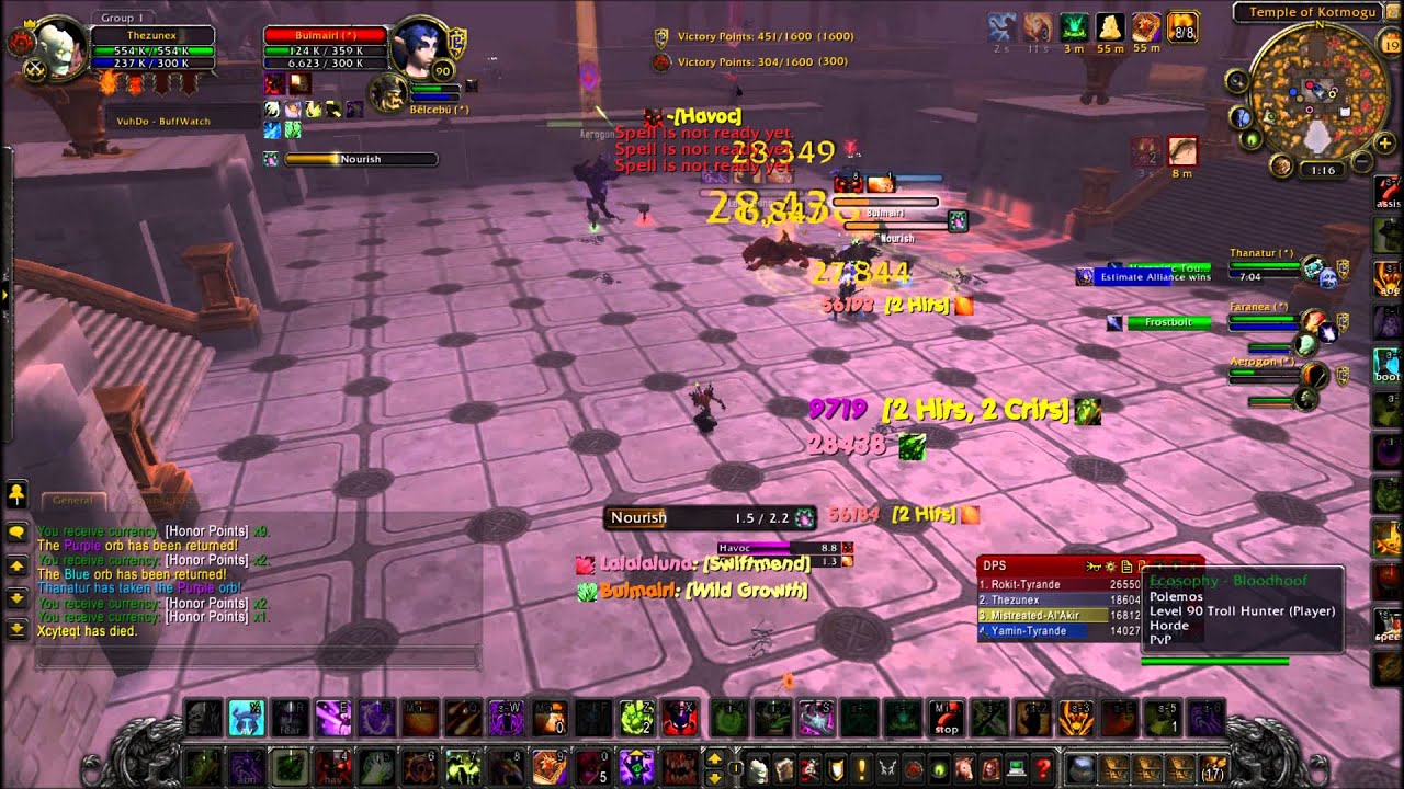 Destruction Warlock 5.2 BG Montage