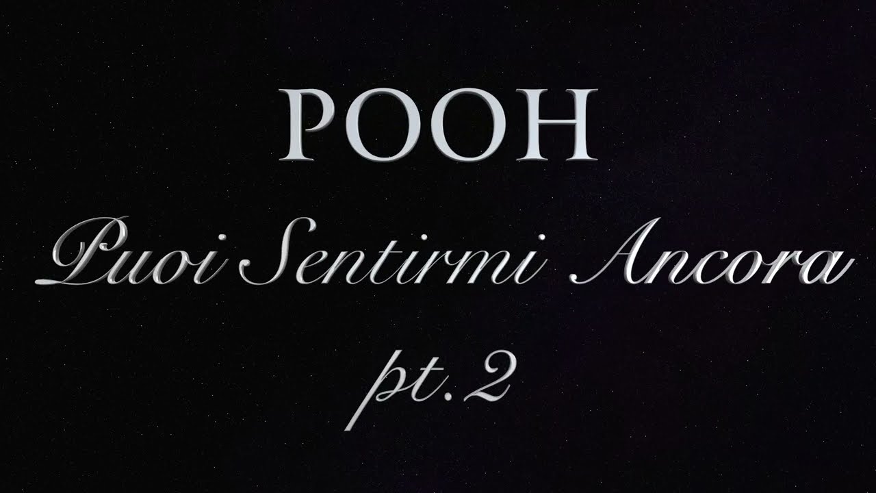 Pooh - Puoi Sentirmi Ancora Pt 2 - Guitar Solo