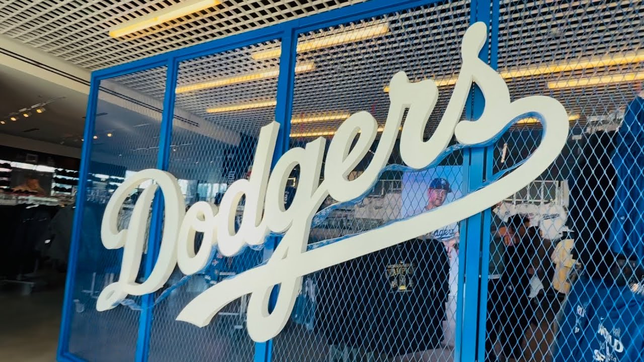 Dodgers Official Team Store | Too of the Park, Dodger Stadium, Los Angeles, California, USA