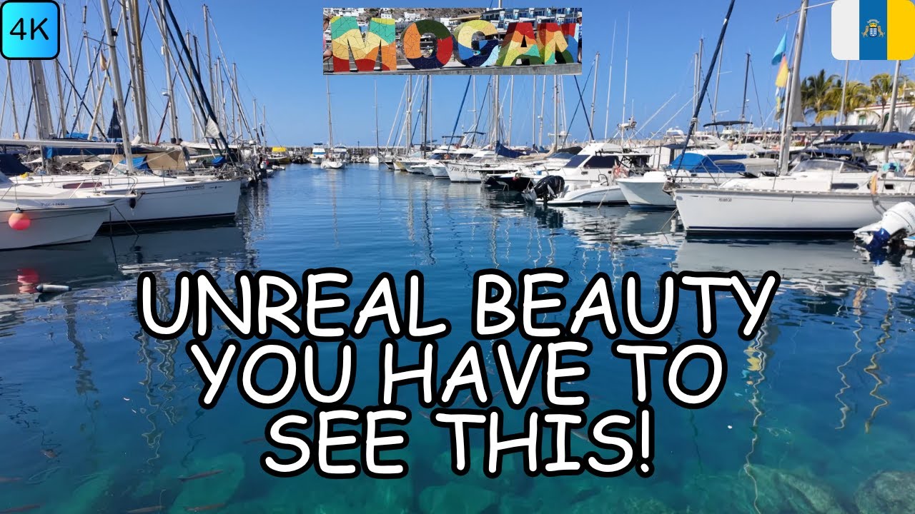Puerto de Mogán Is Too Beautiful to Be Real! 😍 Walking Tour 4K