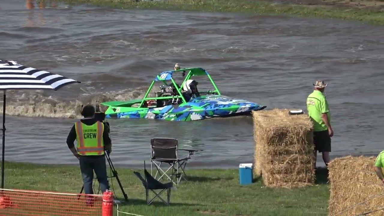 Extreme Jet Sprint Boat Racing-Webb's Slough 2024 finals