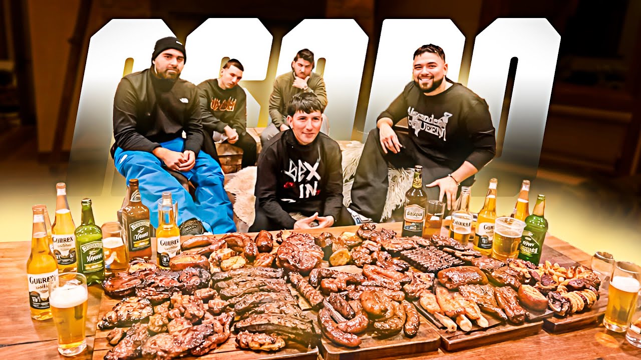 ASADO Y MUCHO ALCOHOL CON LA GANGA EN DENVER