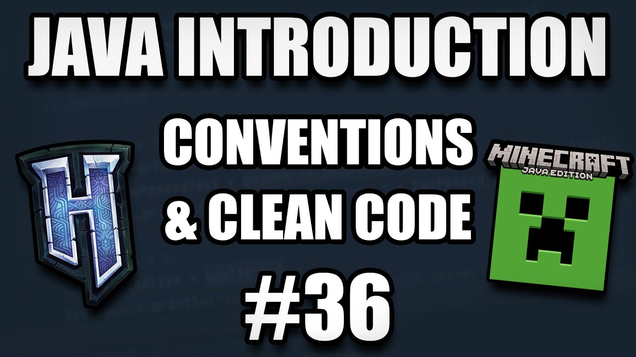 Hytale & Minecraft Modding Java Introduction (2026) #36: Java Conventions & Clean Code