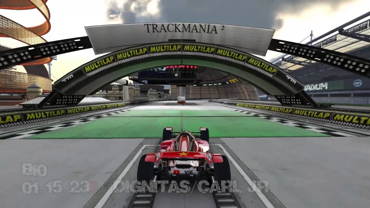 Trackmania 2 Stadium - World record - Green tracks Apr 2015