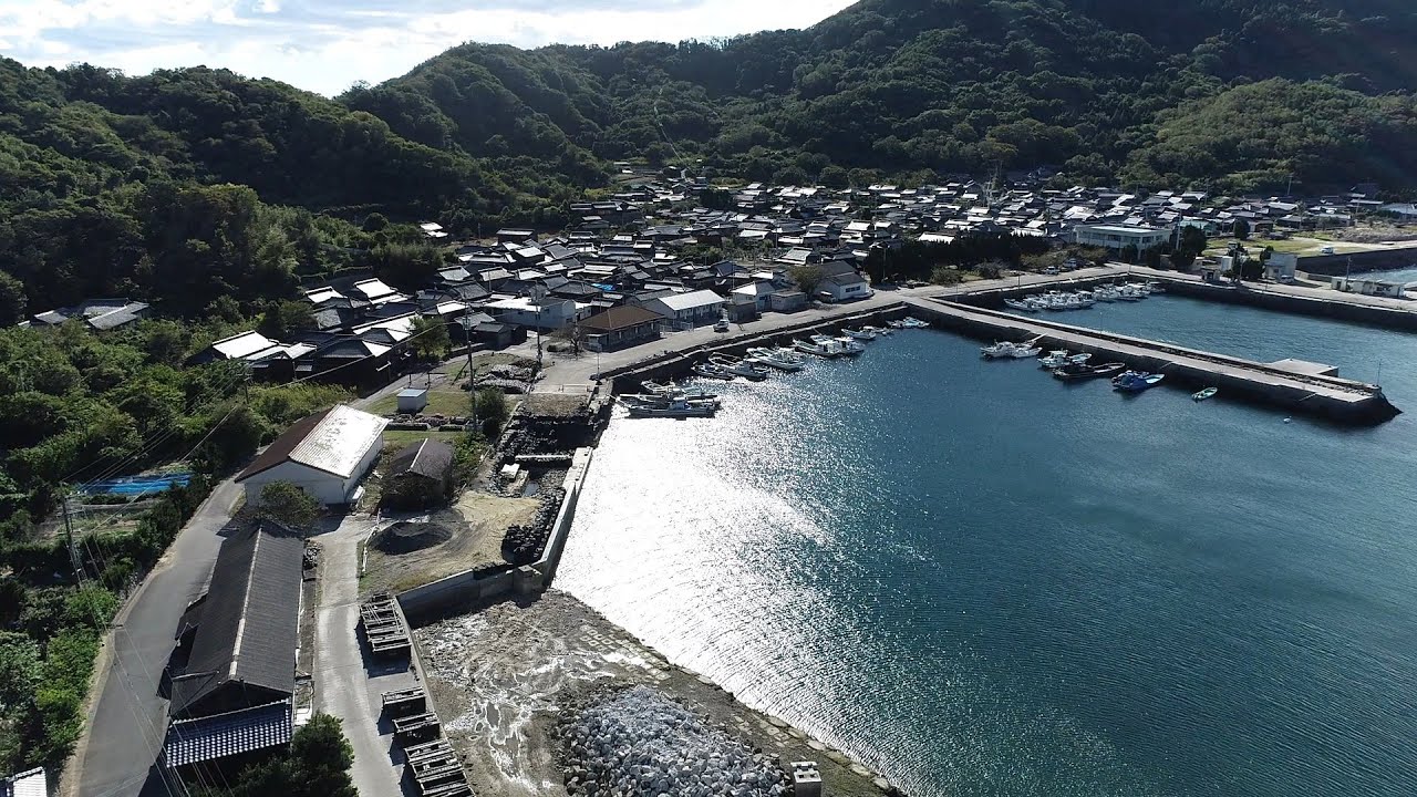 平郡島の町並み（ドローン映像あり）