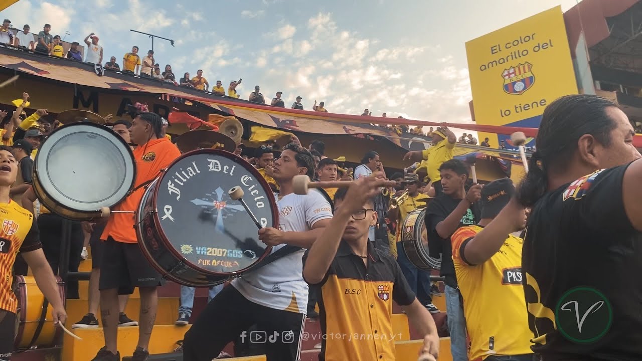 RESUMEN: Barcelona SC vs U. Católica (1-0) | Así alentó la hinchada | Sur Oscura 2024
