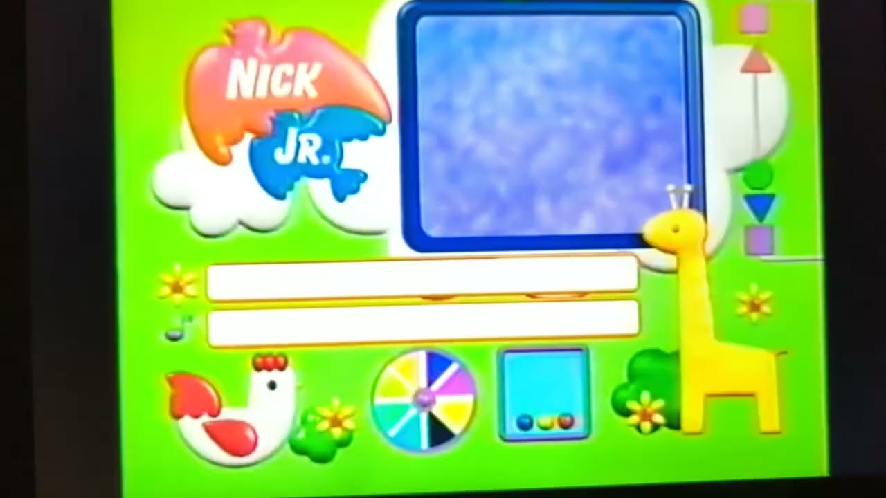 Nick Jr. Schedule Bumpers/Coming Up Next IDs from October 7th 1997-June 19th 1998