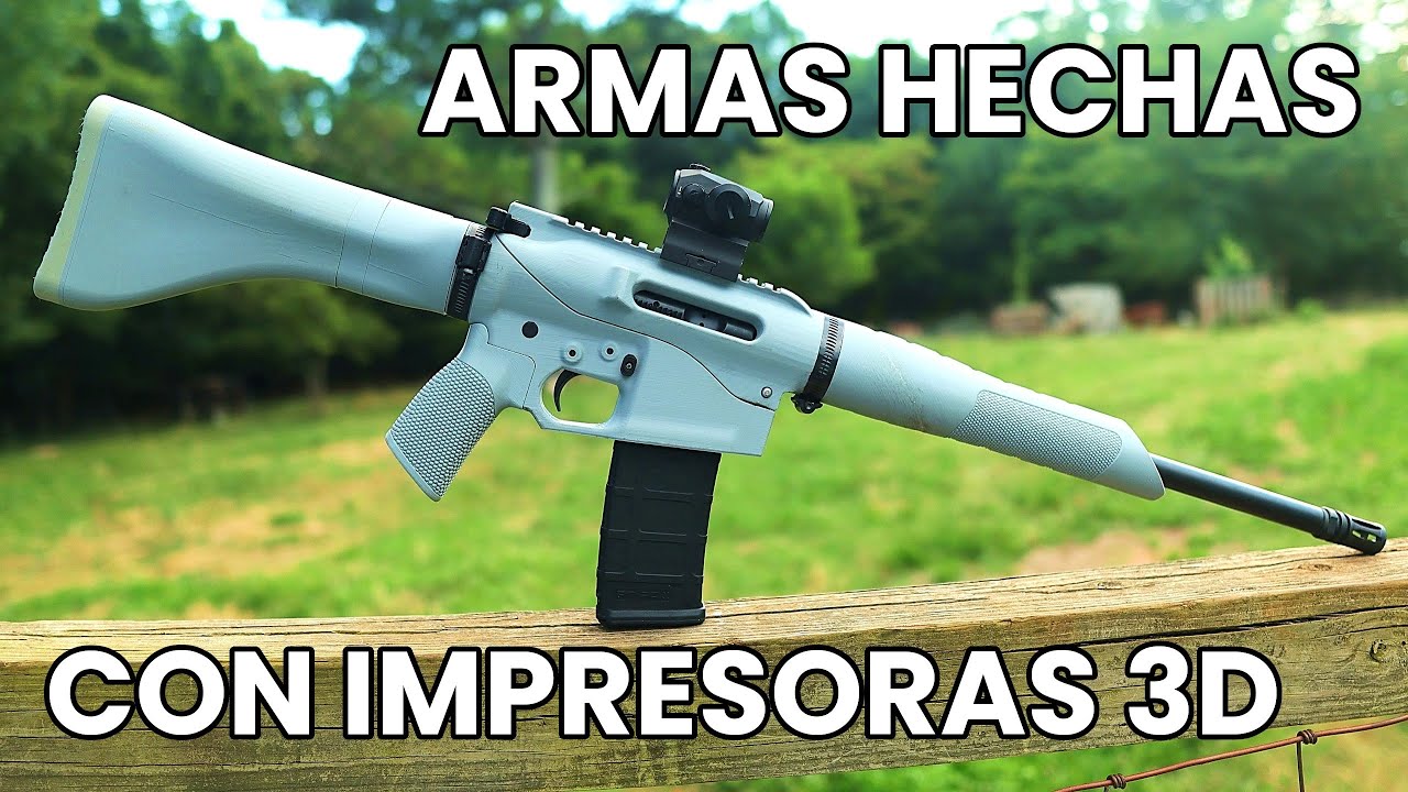 7 Extrañas e Increíbles Armas Hechas con Impresoras 3D