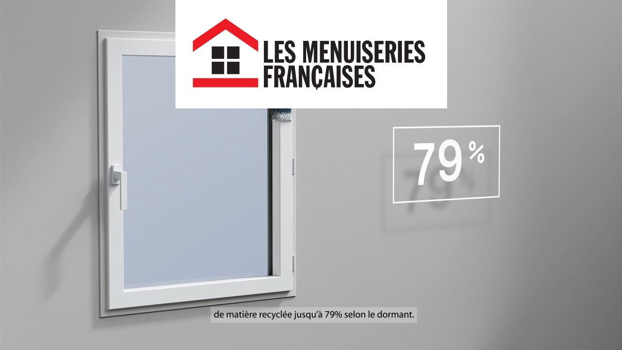 IDIL, la fenêtre PVC ouvrant caché éco-responsable / Les Menuiseries Françaises.