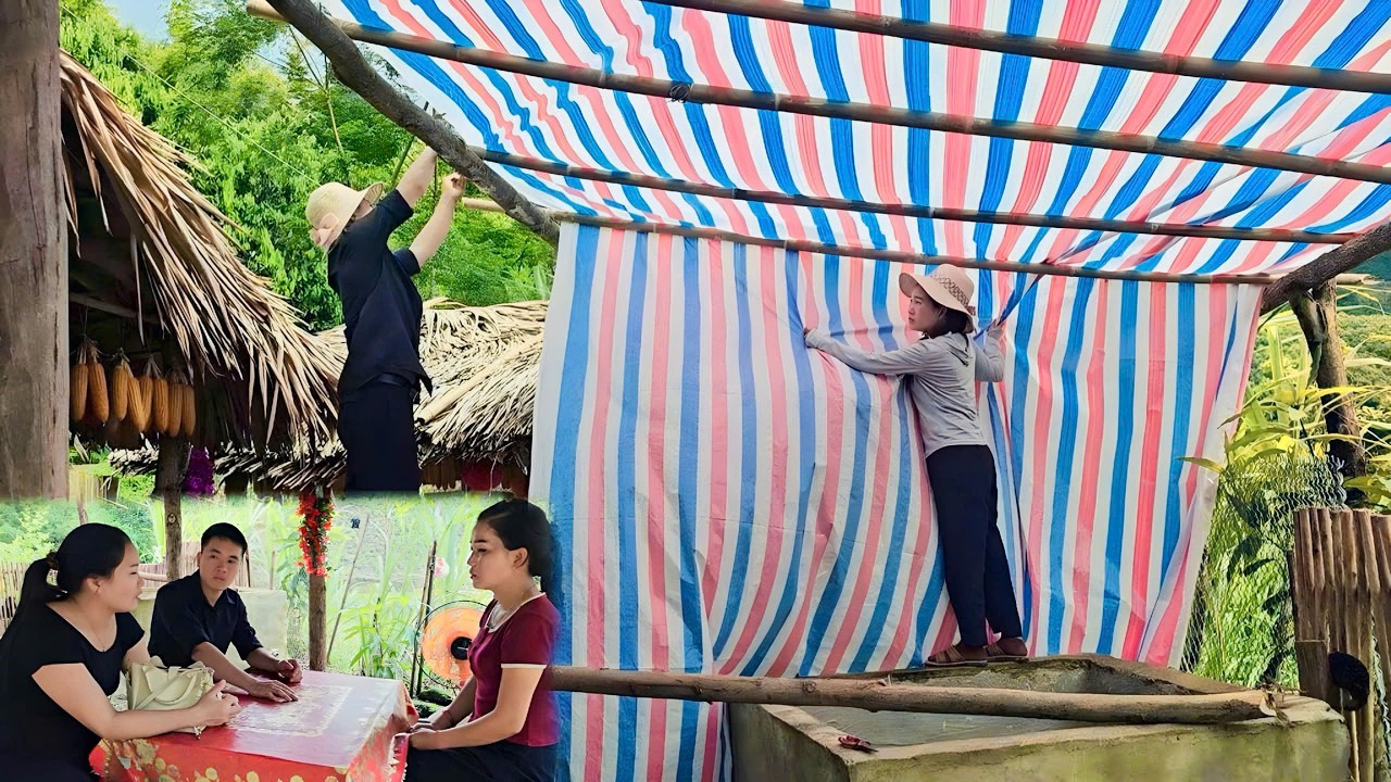 Mui helps Nhat repair the roof. Van wants Mui to withdraw from the bidding process