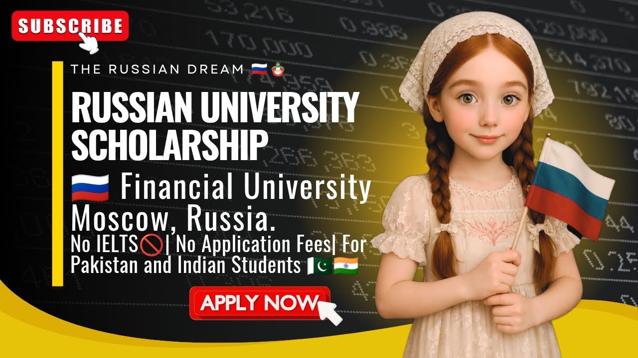 ⚠️Financial University,Moscow Scholarship🎓✅|Russian Government Scholarship 2026🪆🇷🇺|BS& MS|#studyvisa