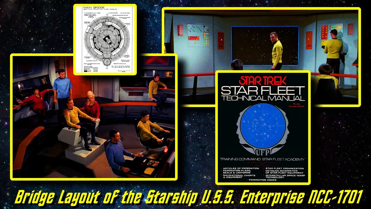 Exploring the Bridge of the U.S.S. Enterprise NCC-1701