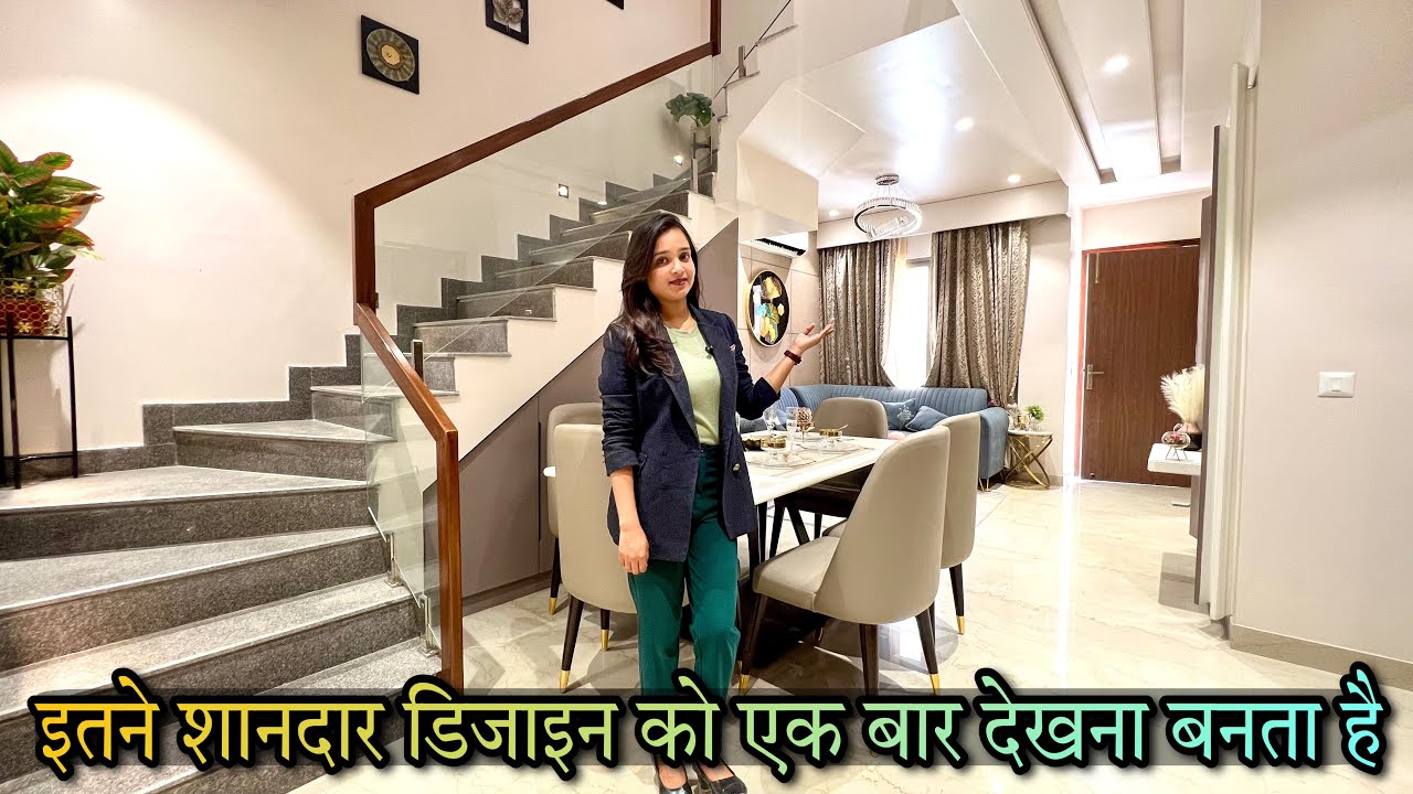 एकदम नये डिज़ाइन वाला शानदार घर नहीं 153 गज में कोठी है ये ❤️ Beautiful house at Jaipur 😍