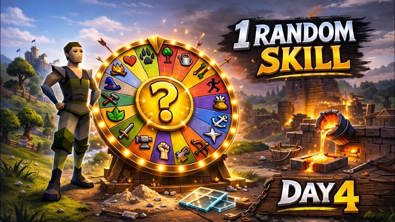 From level 1 to 40 in ONE day - A skill a day - Day 4