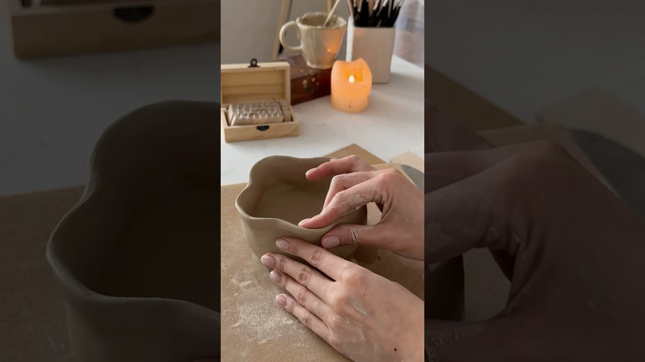 Процесс лепки #ceramic#pottery#workshop#handmade#proses#лепка#глина#керамика#мастеркласс#мастер