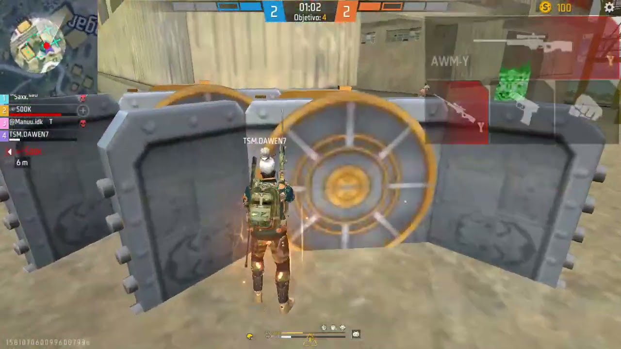 CLIPSFREEFIRE- ( AWM )                      DUELO DE ESCUADRAS