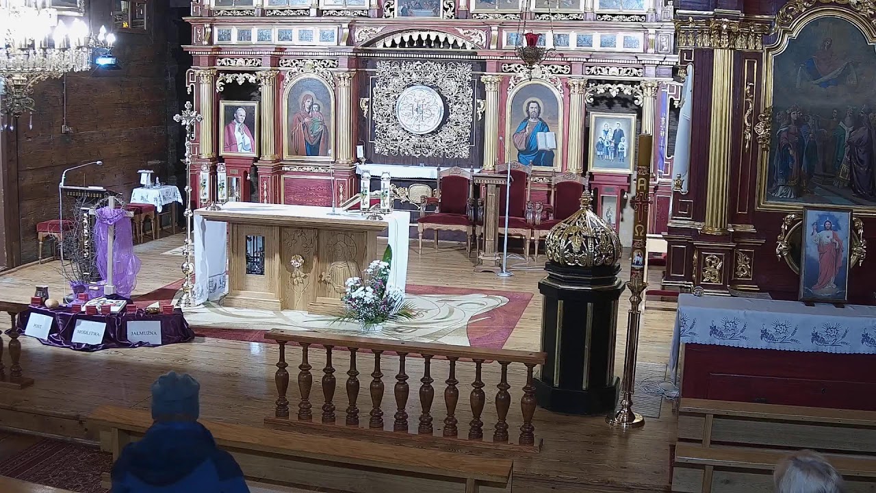 Parafia Czarna Górna k. Ustrzyk Dolnych – transmisja na żywo 20.03.2026 godz. 17.00