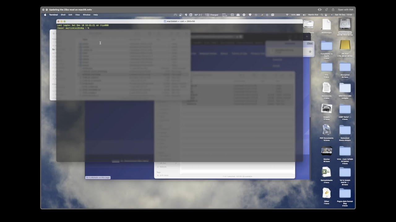 X-Plane 11 on Mac: How to install or update the Zibo mod and other aircraft or plugins.