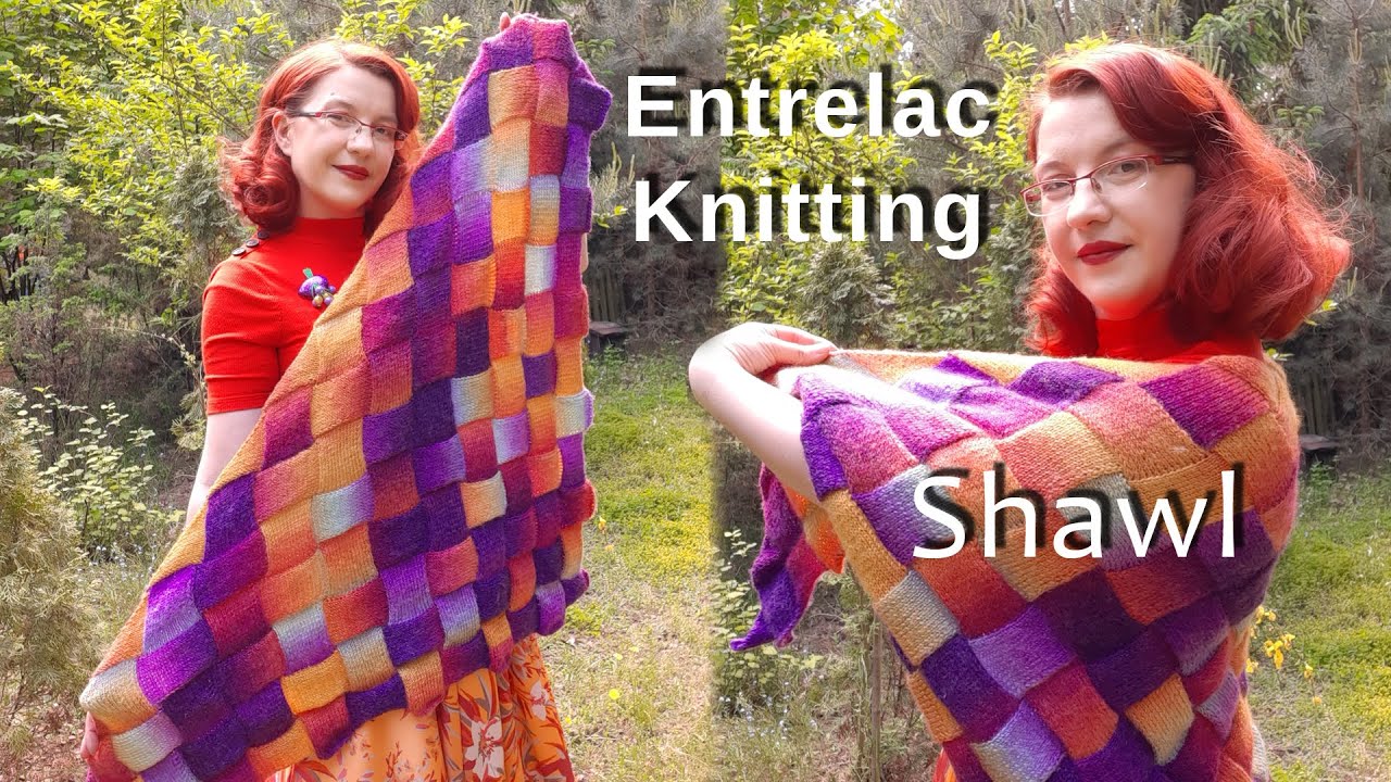 Enterlac Knitting Shawl  / Chusta Enterlak
