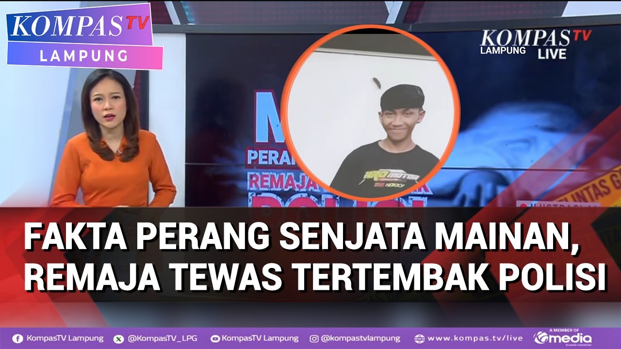 Fakta Perang Senjata Mainan,Remaja Tewas Tertembak Polisi