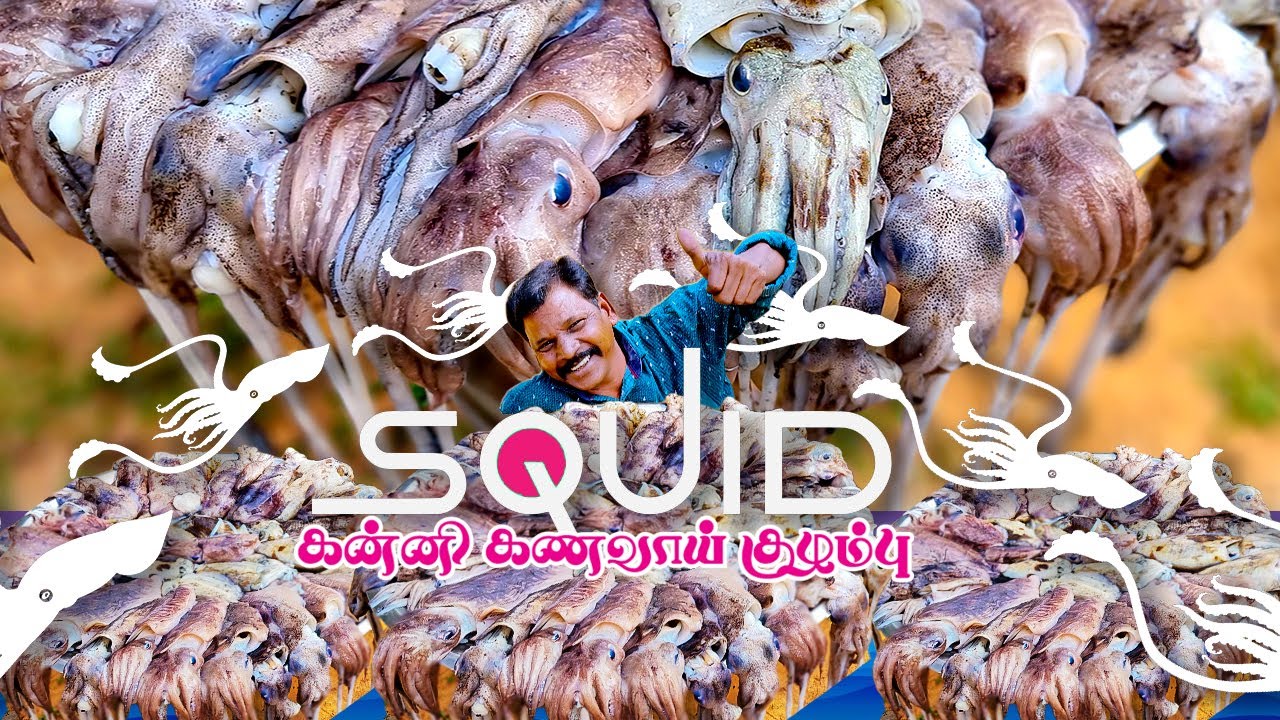 இதுவரை யாரும் செய்யாத 🤩கலக்கல் கன்னி கணவாய் குழம்பு | How to Make Virgin Squid Curry
