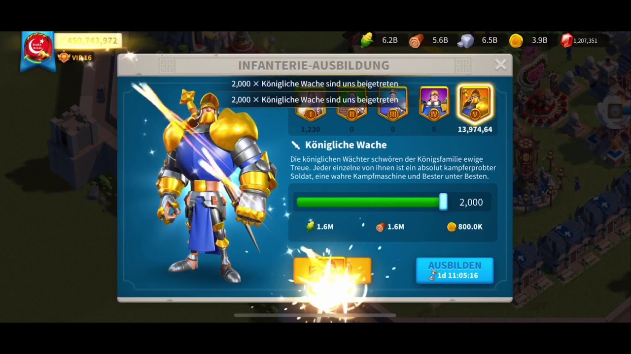 BABA TC ATATURK - Rise of Kingdoms KVK 3 Prekvk Troop Training with 4m gems by Baba