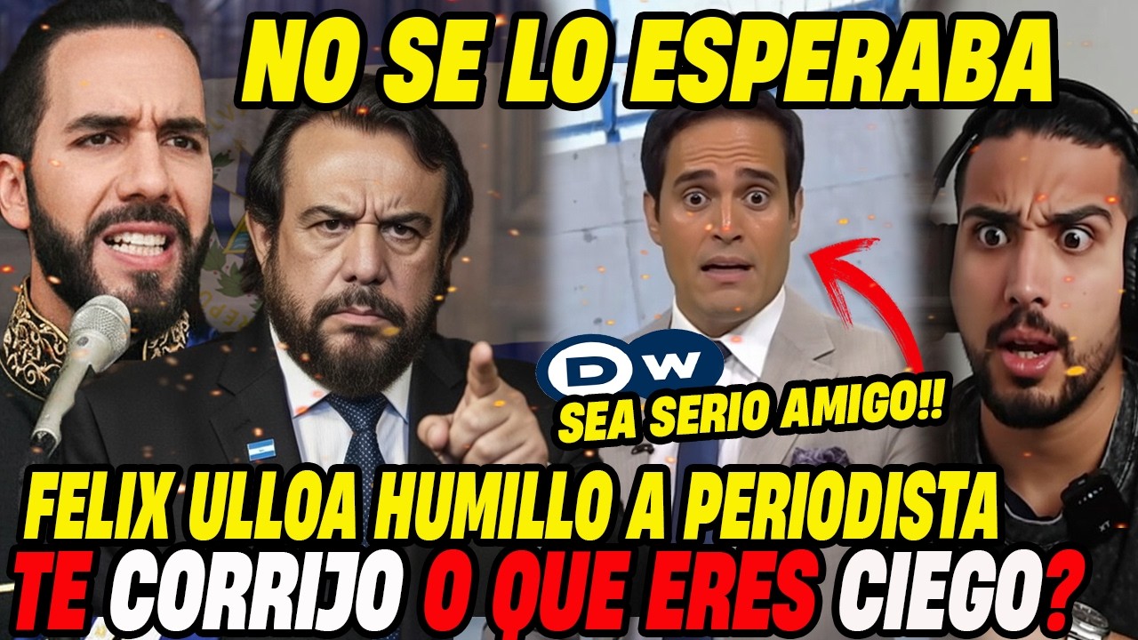 🇸🇻🔴 PERIODISTA DESTRUIDO por el VICEPRESIDENTE de EL SALVADOR 🤯 SOMOS LA NACION MAS SEGURA 😎