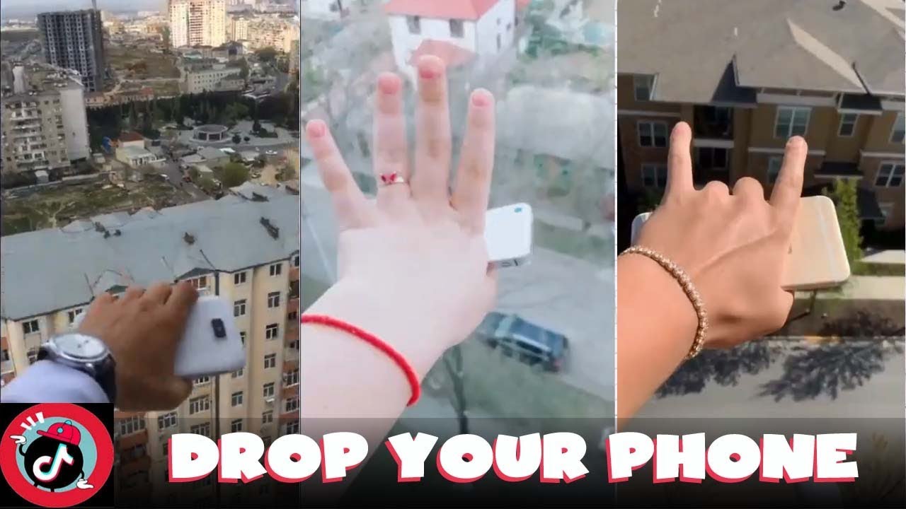 Drop Your Phone Trending Challenge TikTok Compilation 2019