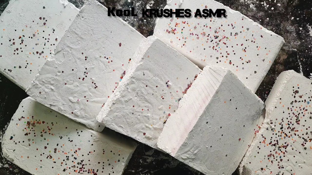 Yummy Thick Slabs| Super Dusty, Crunchy & Powdery| Please Subscribe💖  #oddlysatisfying #sleepaide