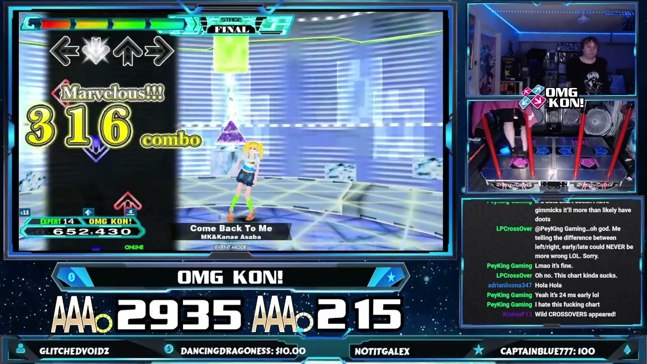 OMG KON! | Come Back To Me (S-EXPERT) PFC AAA 999,860 [DDR A20 PLUS]