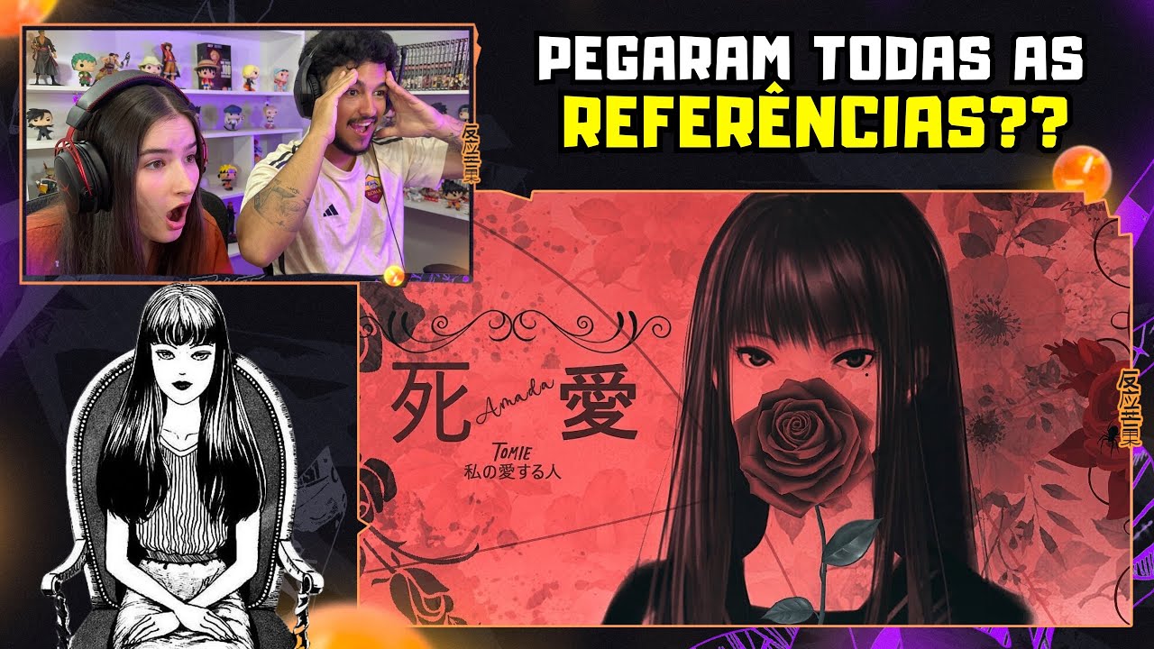 Apenas uma live | Tomie - Minha Amada | Shaman (Junji Ito))