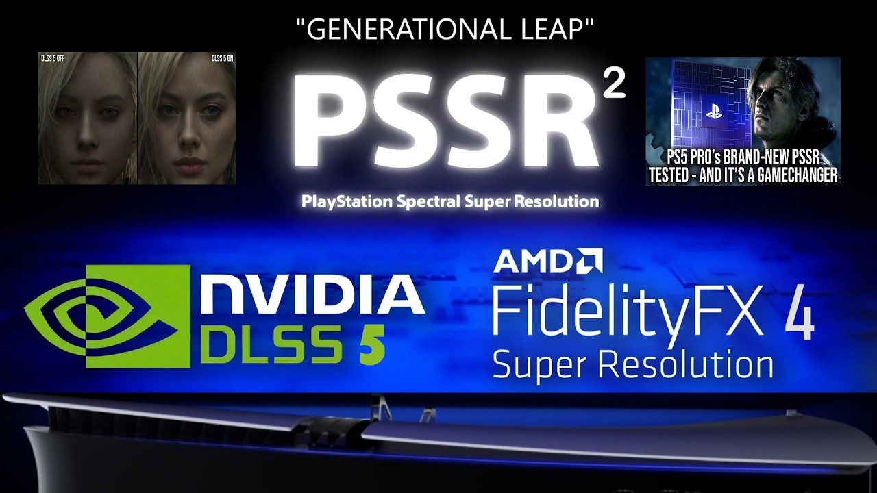 PS5 Pro PSSR 2.0 “Astonishing Improvement” | DLSS 5 AI Enhanced CGI Graphics is 