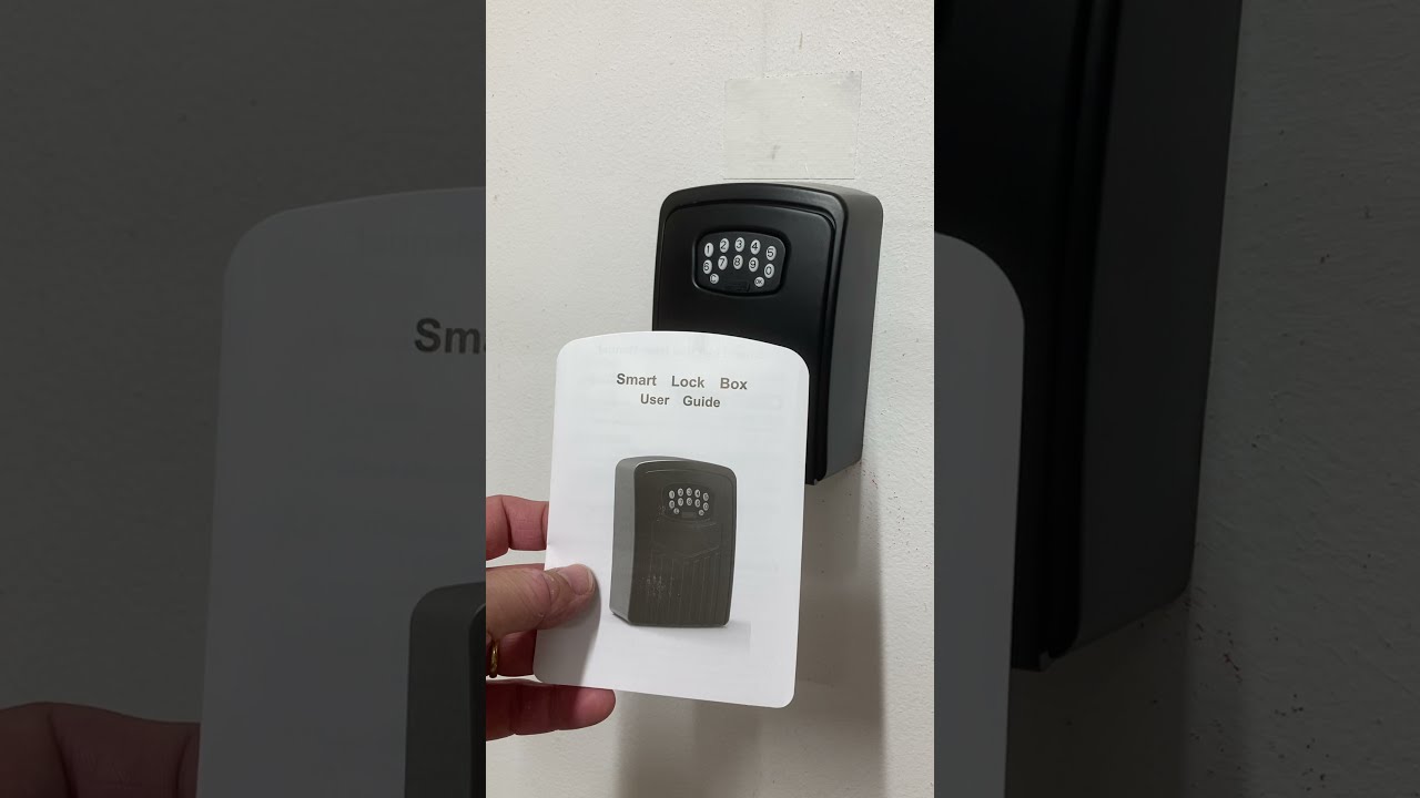 Smart Lock Box (Supports Tuya) - Mechanical Security