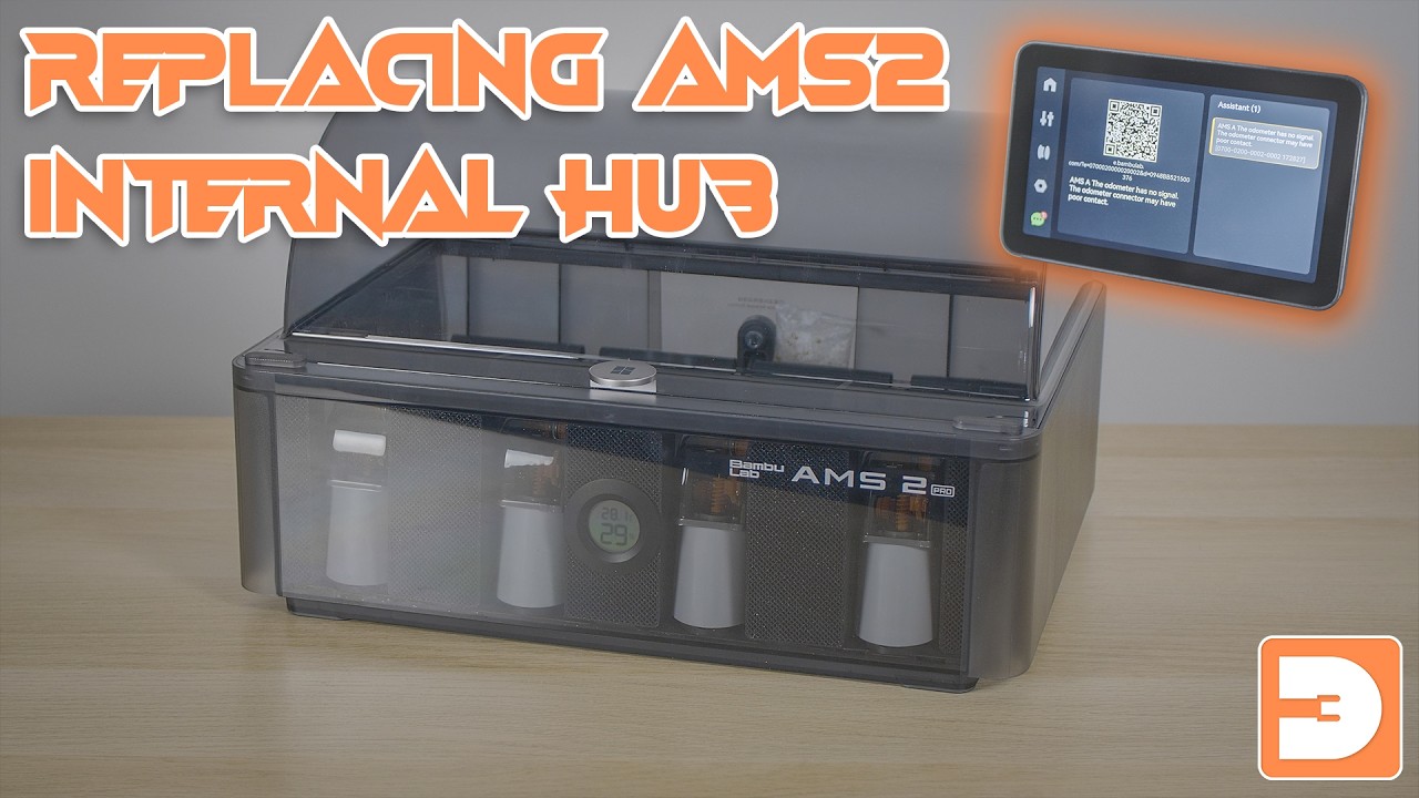 Замена внутренней ступицы AMS2Pro