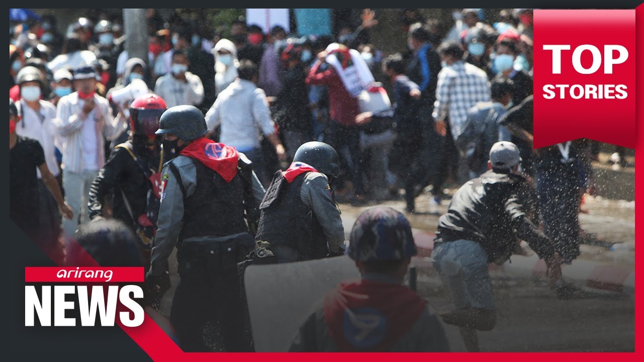 Myanmar's military junta cracks down on protesters defying ban on gathering, night curfew