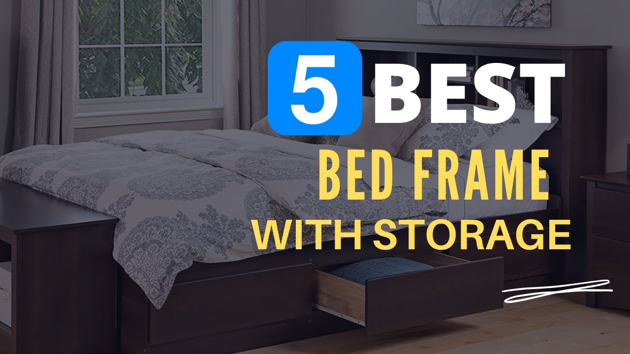 ⭕ Top 5 Best Bed Frame with Storage 2025-2026 [Review and Guide]