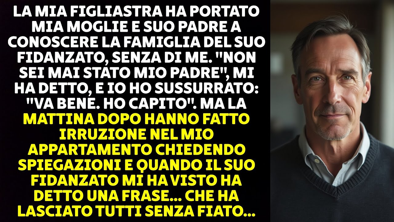 LA MIA FIGLIASTRA MI HA DETTO: 