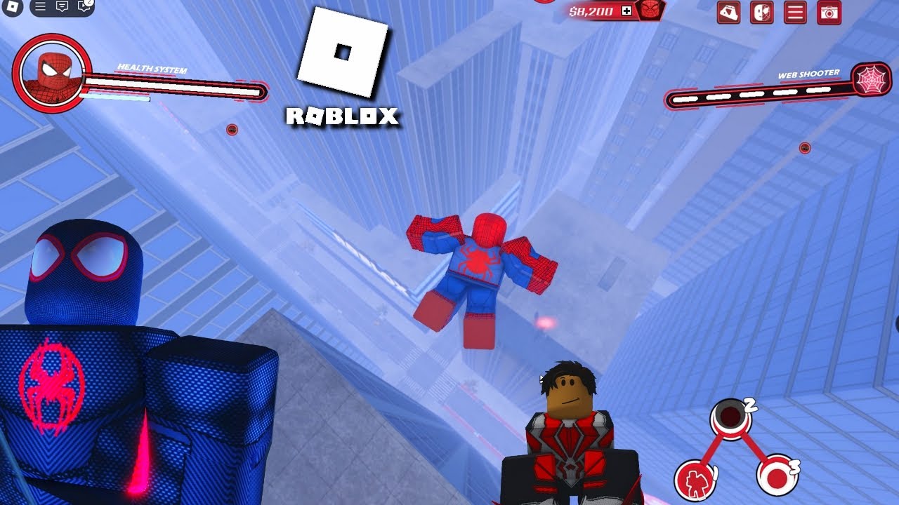 MELHOR JOGO DO HOMEM ARANHA NO ROBLOX, 🕷️ InVision's Web Verse V3, Spider Fighting 3 versão roblox