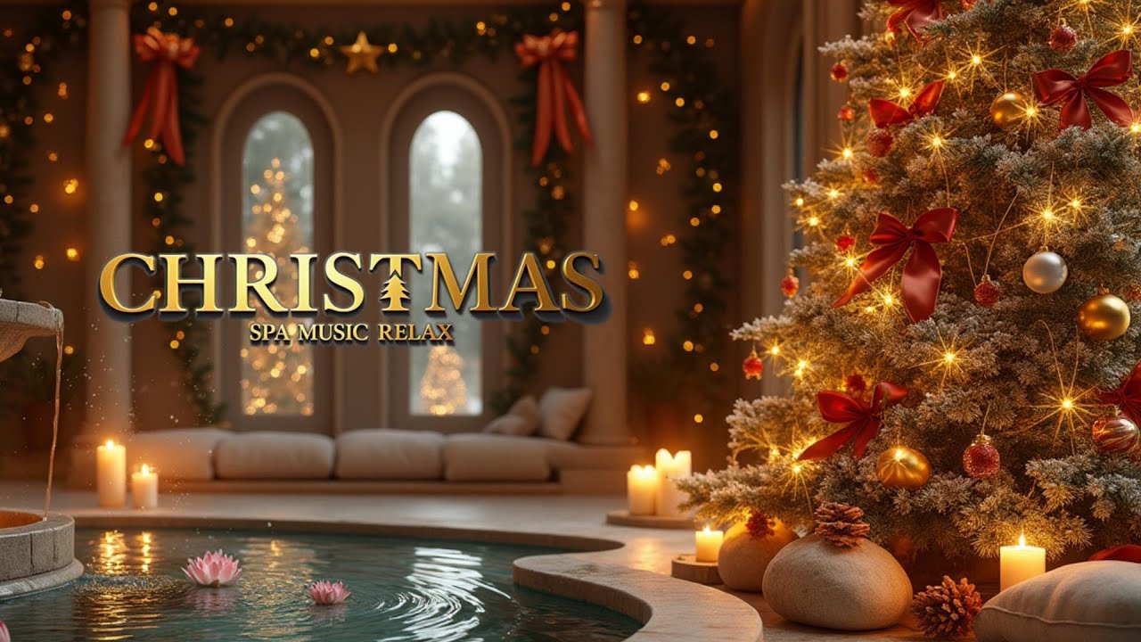 🎄✨ Christmas Spa Music Ambience | Soothing Holiday Relaxation for Deep Calm