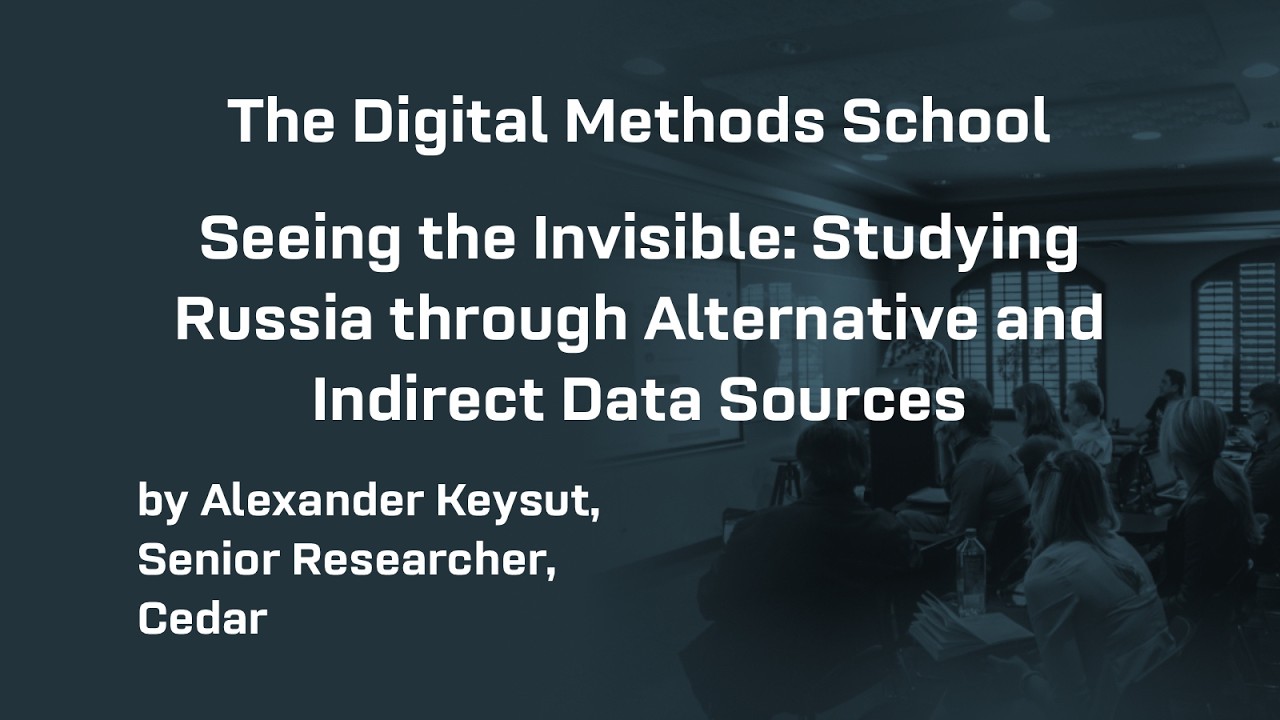 Seeing the Invisible: Studying Russia through Alternative and Indirect Data Sources