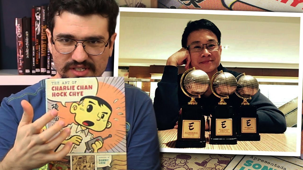 Lançamos uma das melhores HQs da década: A ARTE DE CHARLIE CHAN | Pipoca e Nanquim #305