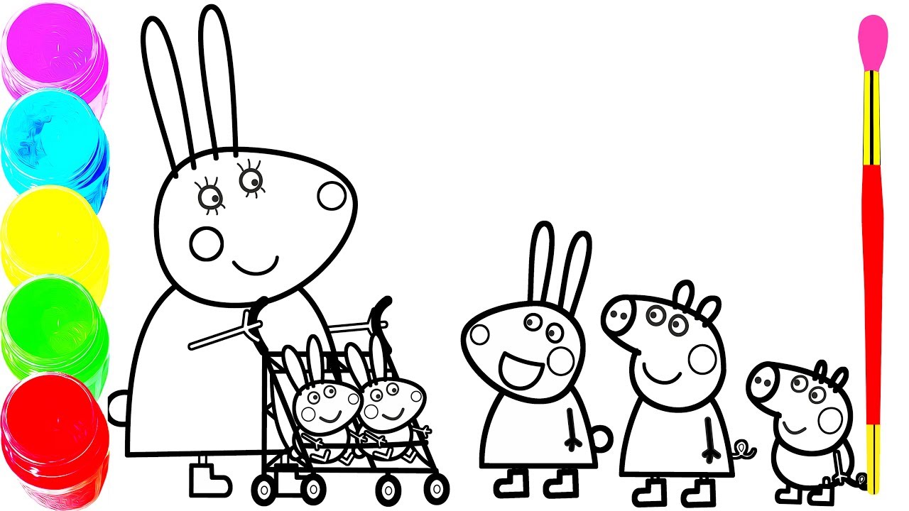Peek a Boo Song Nursery Rhymes song for Kids - Voving Coloring