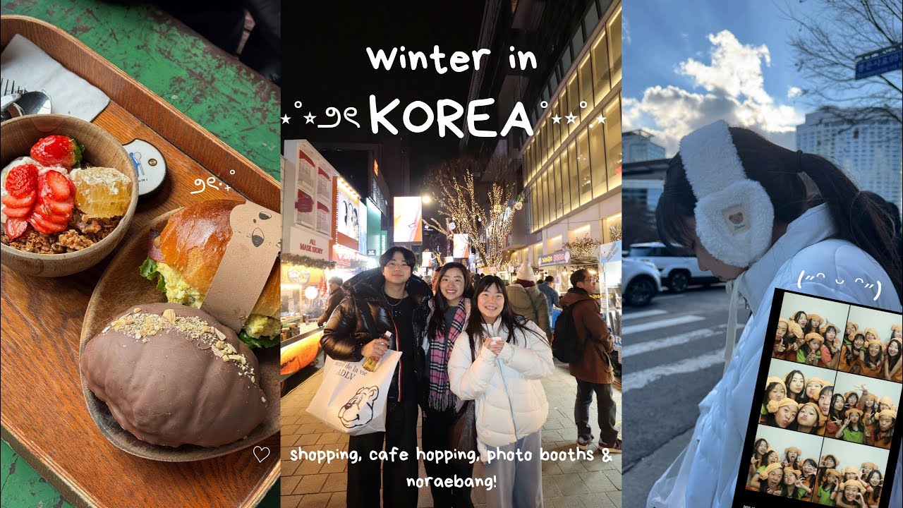 Exploring KOREA With Friends 🇰🇷 | Cafe hopping, restaurant recs & Olive Young haul